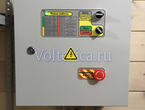 АВР для генератора Elemax