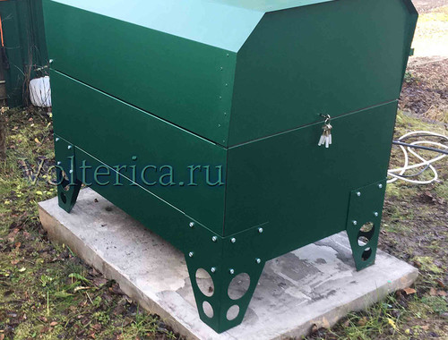 Кожух для генератора со встроенным замком
